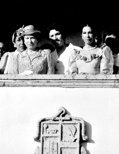 La reina Isabel en Puerto Vallarta