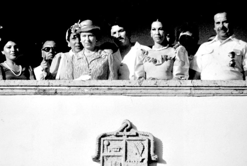 La reina Isabel en Puerto Vallarta