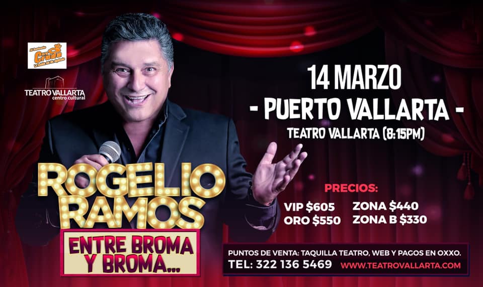 Rogelio Ramos gira 2020 “Entre Broma y Broma”