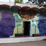Corredor de arte en la Cruz de Huanacaxtle, murales que alegran el paisaje