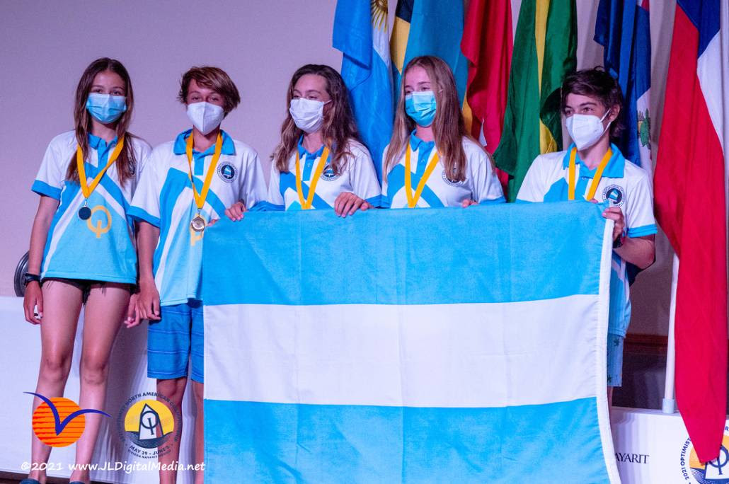 Argentina gana el Campeonato Norteamericano de Vela Optimist Riviera Nayarit 2021