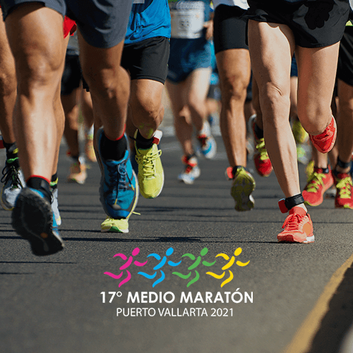 Medio Maratón 5K Puerto Vallarta 2021.