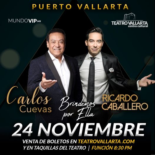 Read more about the article Carlos Cuevas & Ricardo Caballero en concierto ‘Brindemos por ella’