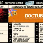 Cartelera Cineclub El Muégano en Octubre